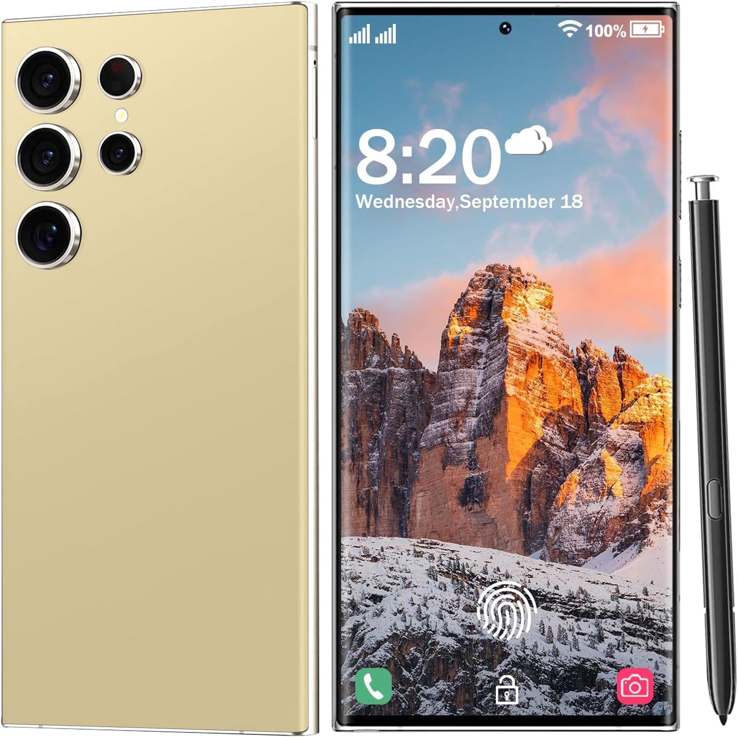 I25 Ultra 5G Unlocked Phone with 6800mAh Battery and 6.8in Screen