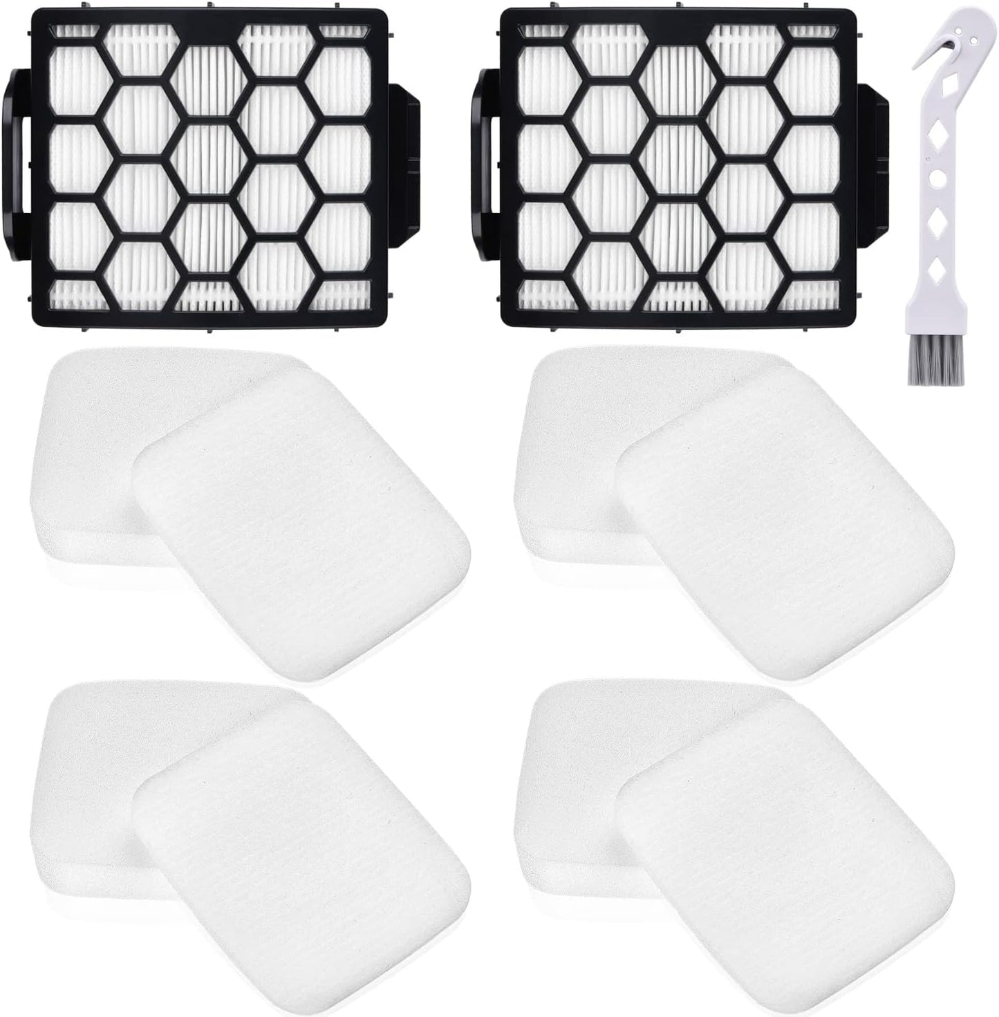 Anewise UV850 Filter Set: 2 HEPA + 4 Foam & Felt Filters