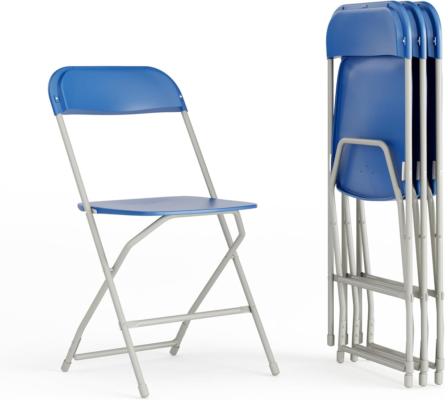 Hercules Series Plastic Folding Chair - 4 Pack for Events