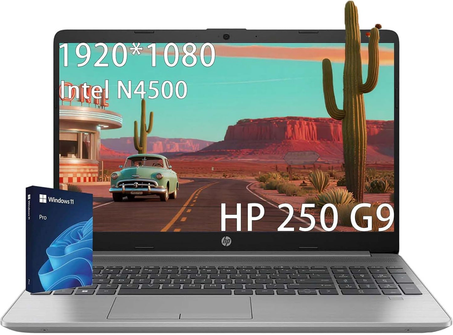 HP 250 G9 Business Laptop with 32GB RAM and 2TB SSD
