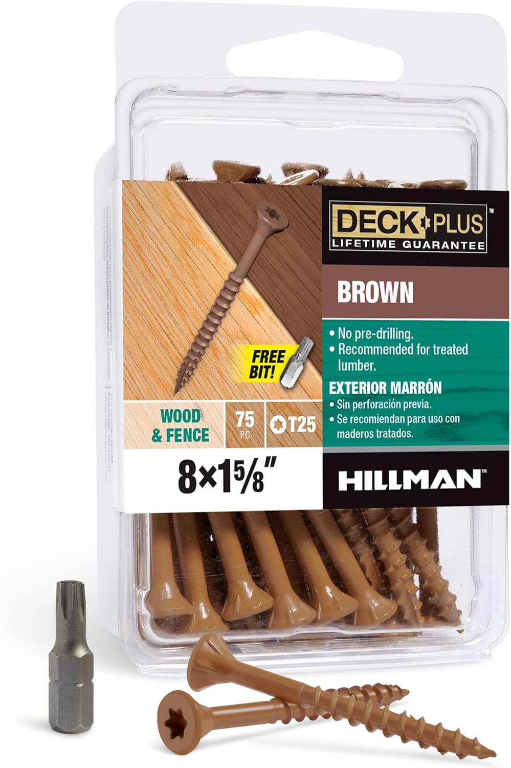 Deck Plus 1-5/8 Inch Epoxy Coated Exterior Wood Screws Review