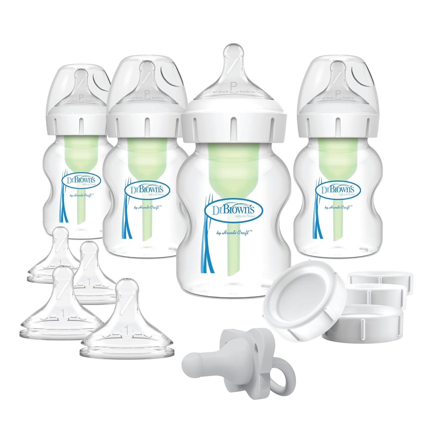 Dr. Brown's Wide-Neck Feeding Set: Anti-Colic Relief