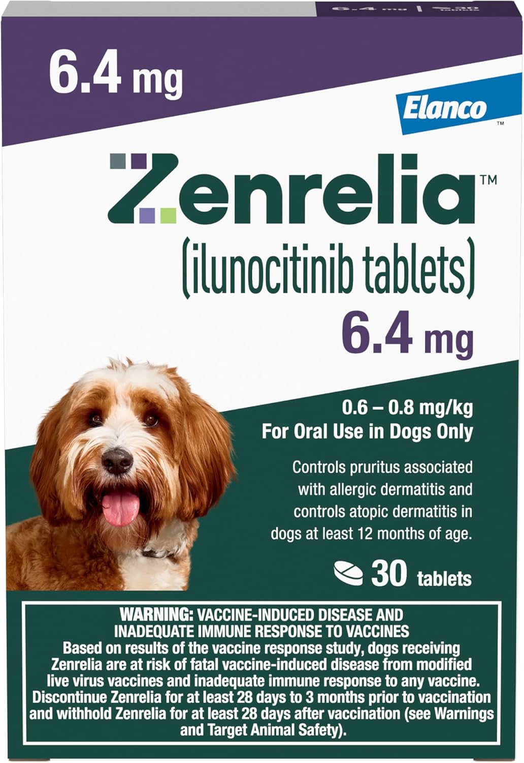 Zenrelia Tablets for Dogs - Once Daily Itch Relief Solution