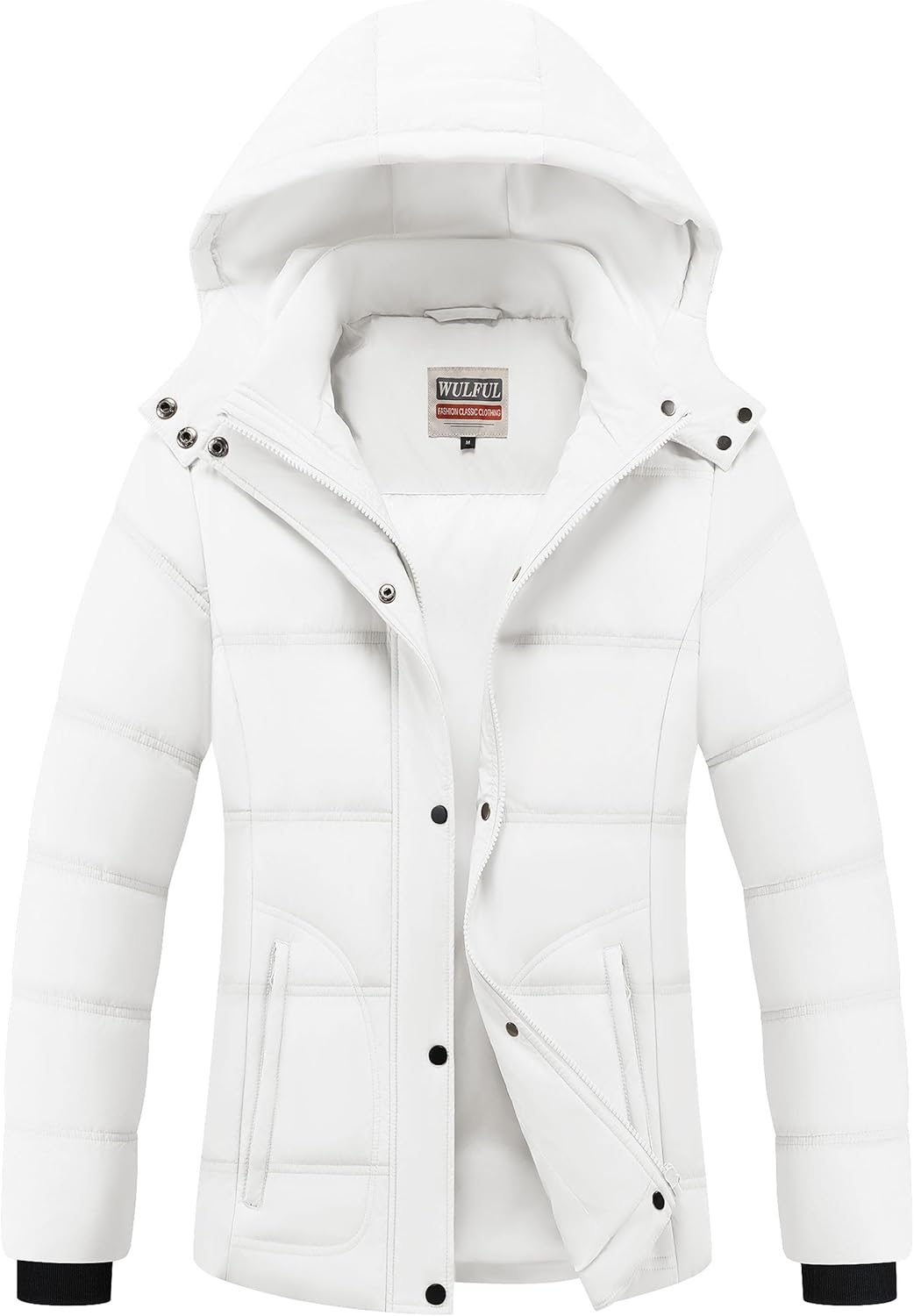 WULFUL Women's Winter Coats Lightweight Warm Puffer Jacket