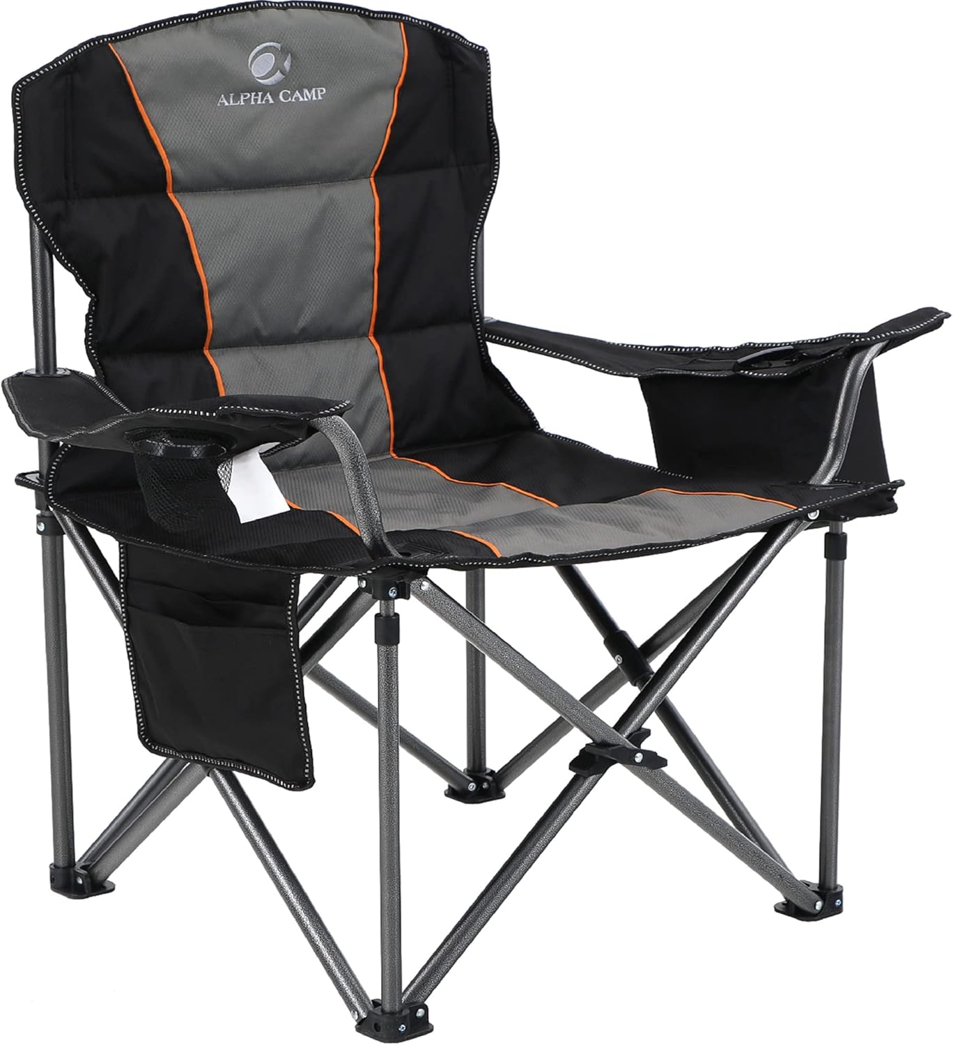Alpha Camp Heavy Duty Folding Chair - 450 LBS Support