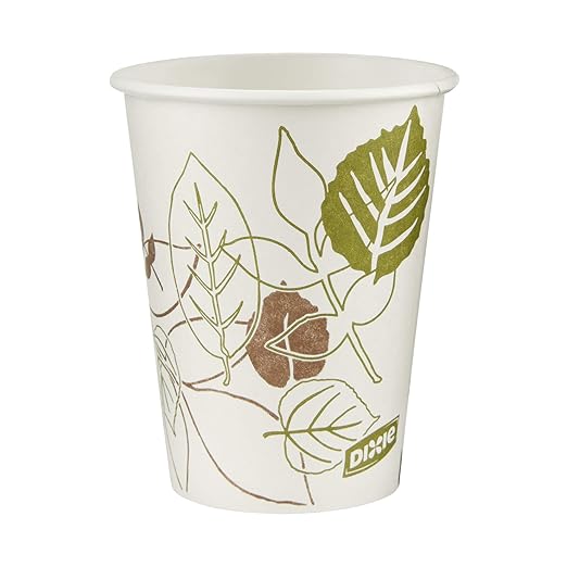 Dixie Paper Hot Coffee Cup 8 oz Pathways 2338PATH Review