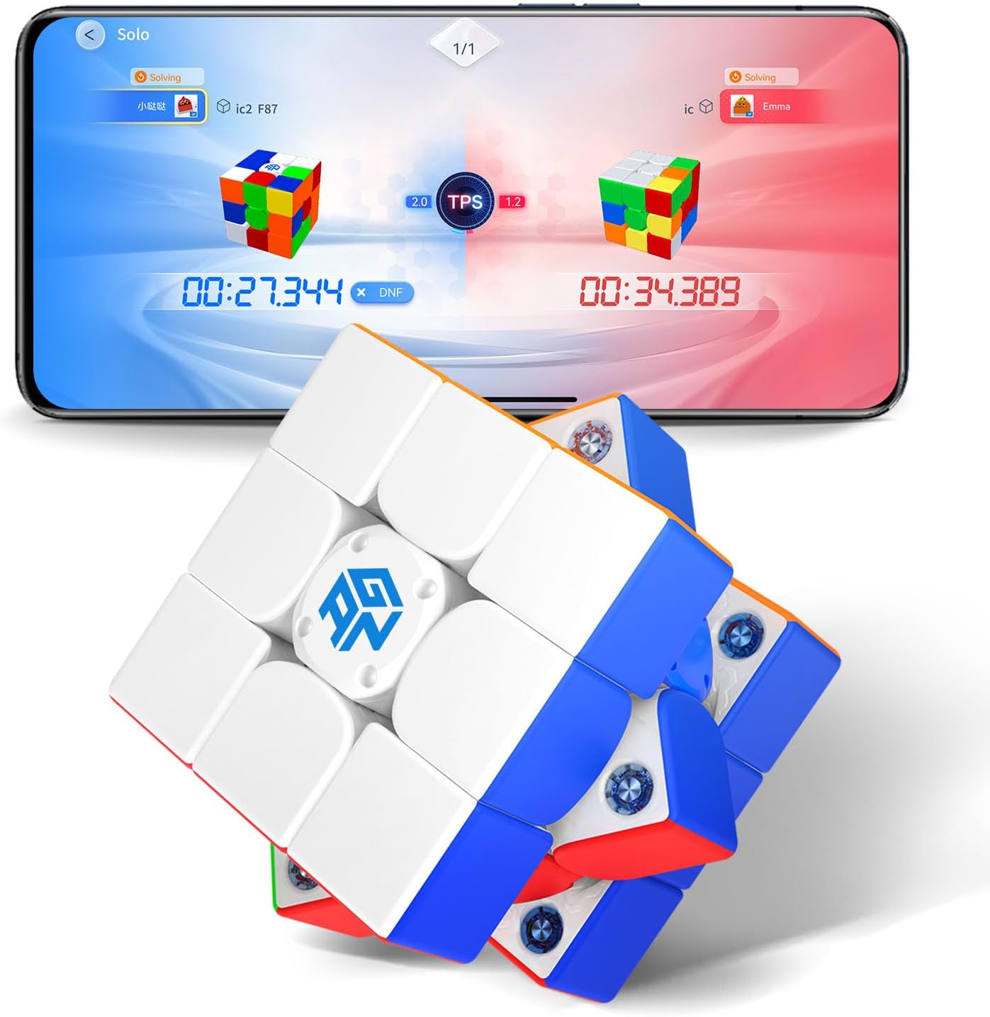GAN 356 i Carry 2 Smart Speed Cube with App and Timer