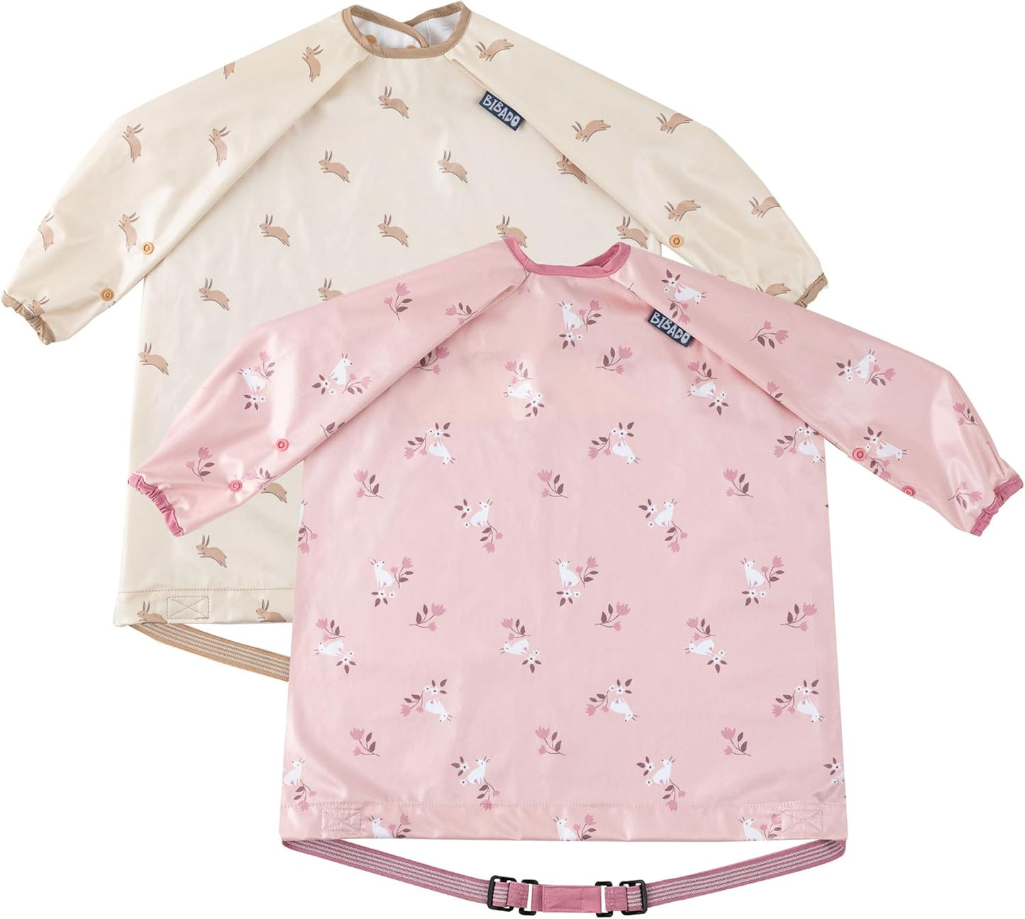 BIBaDO Long Sleeve Baby Bibs for Mess-Free Feeding Fun
