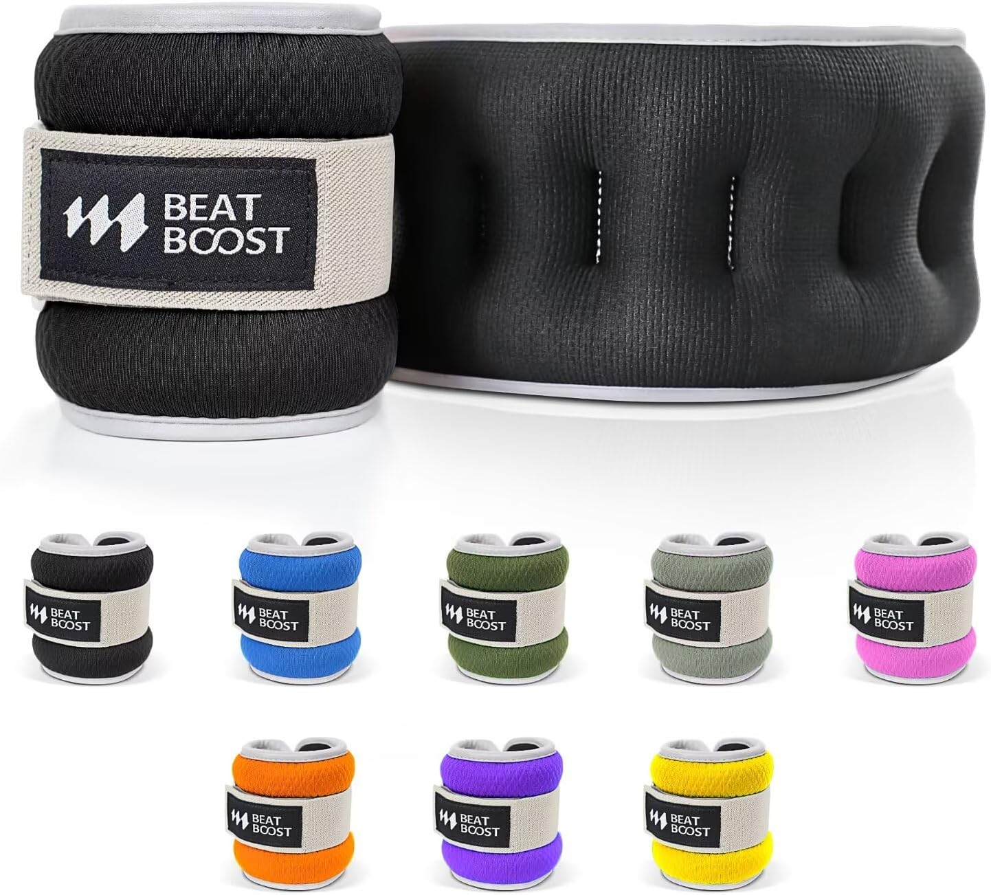 Ankle Wrist Weights for Women Men Adjustable Arm Leg Weight Set