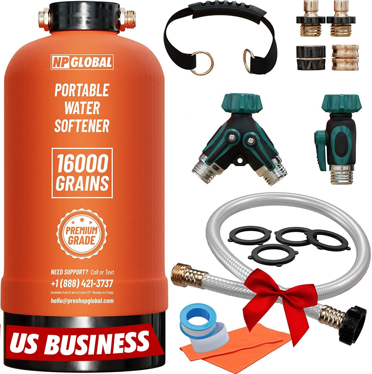 Portable RV Water Softener for Soft Water Anywhere You Go