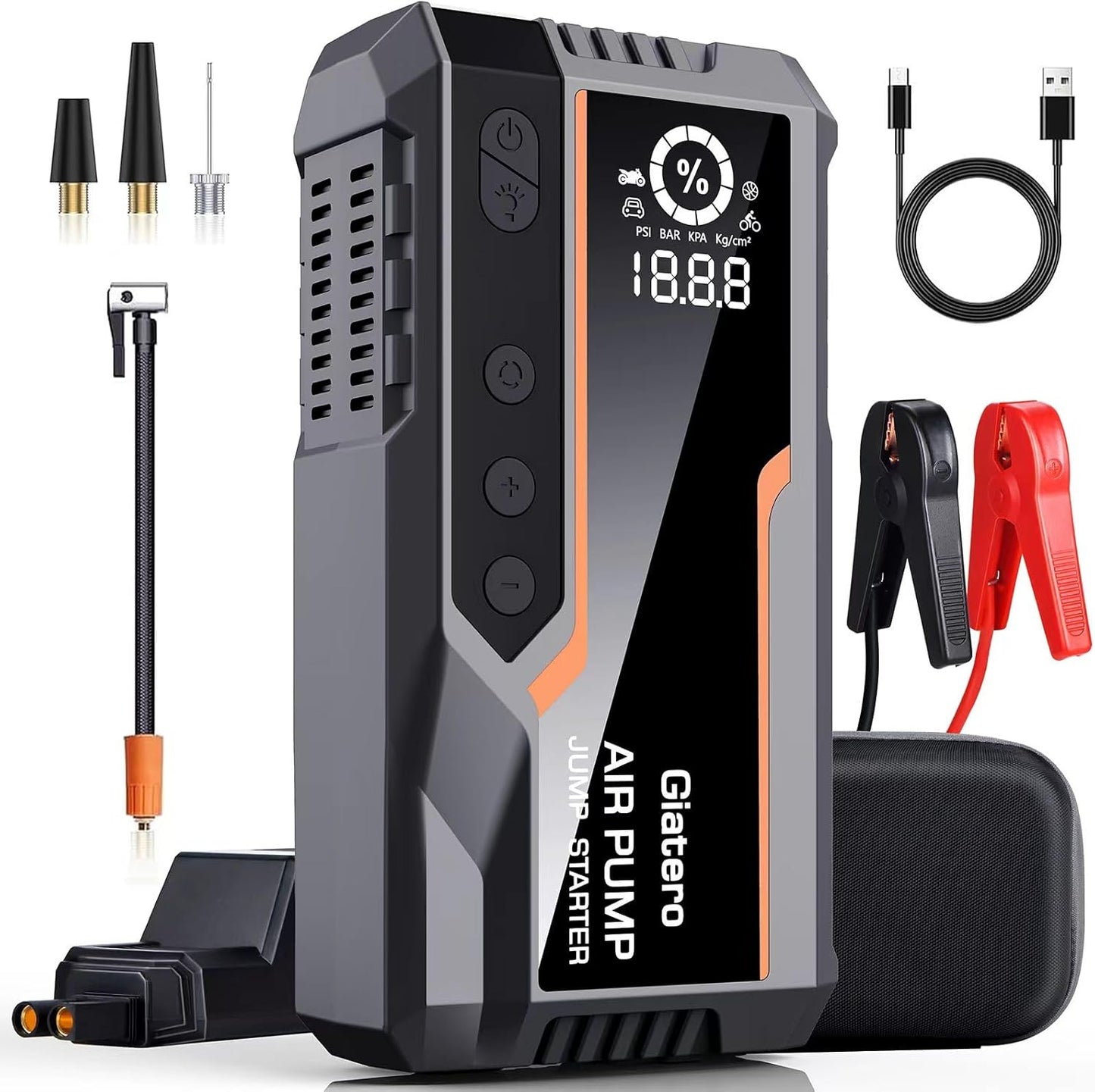 4000A Jump Starter & Air Compressor Combo