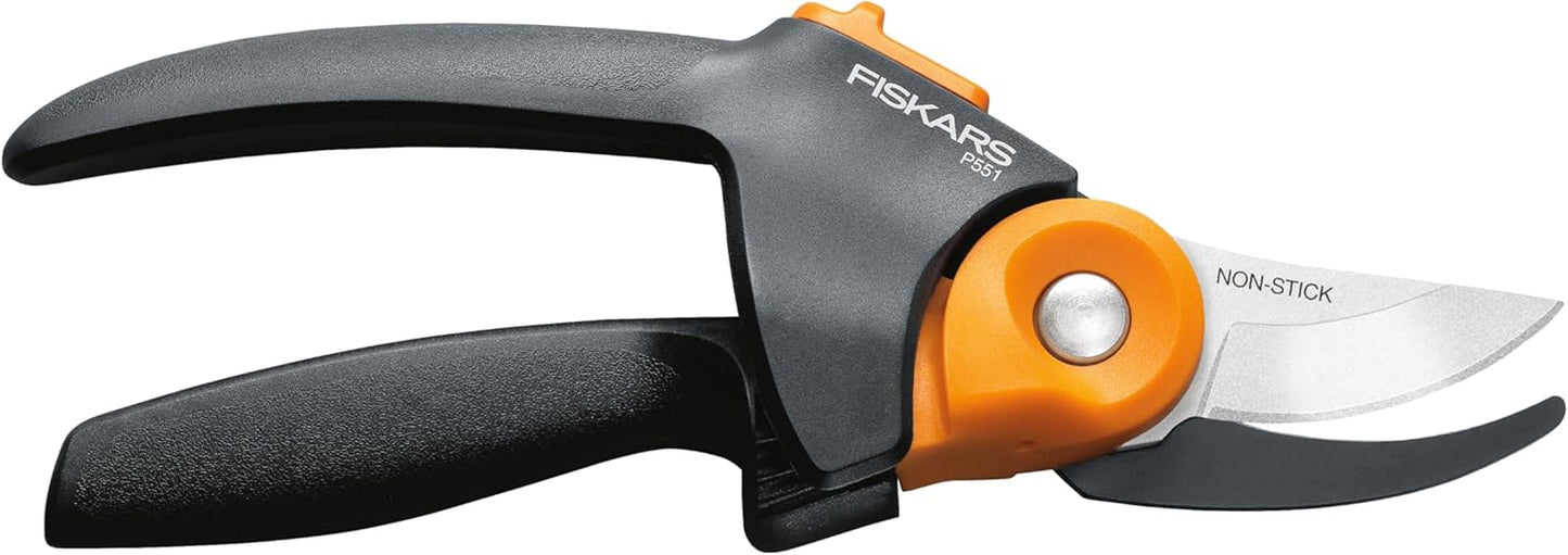 Fiskars Pruning Shears with PowerGear Technology for Effortless Cuts