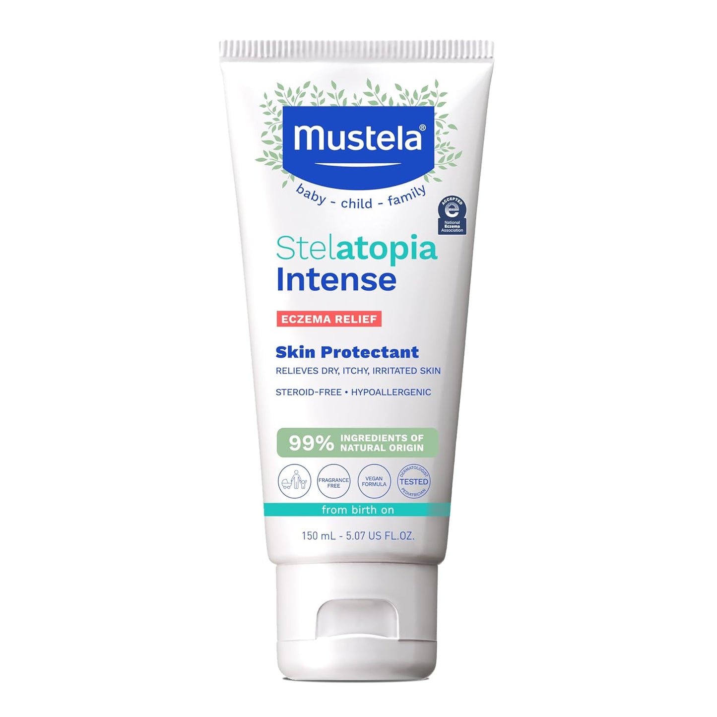 Mustela Eczema Relief Cream - Soothes Dry, Itchy Skin