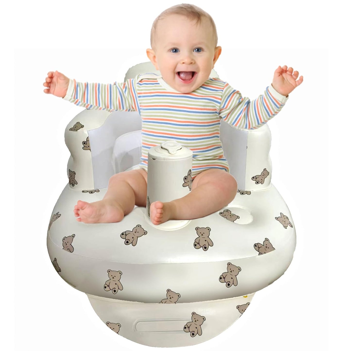 Elemensis Inflatable Baby Seat - Comfy Sit-Up Chair