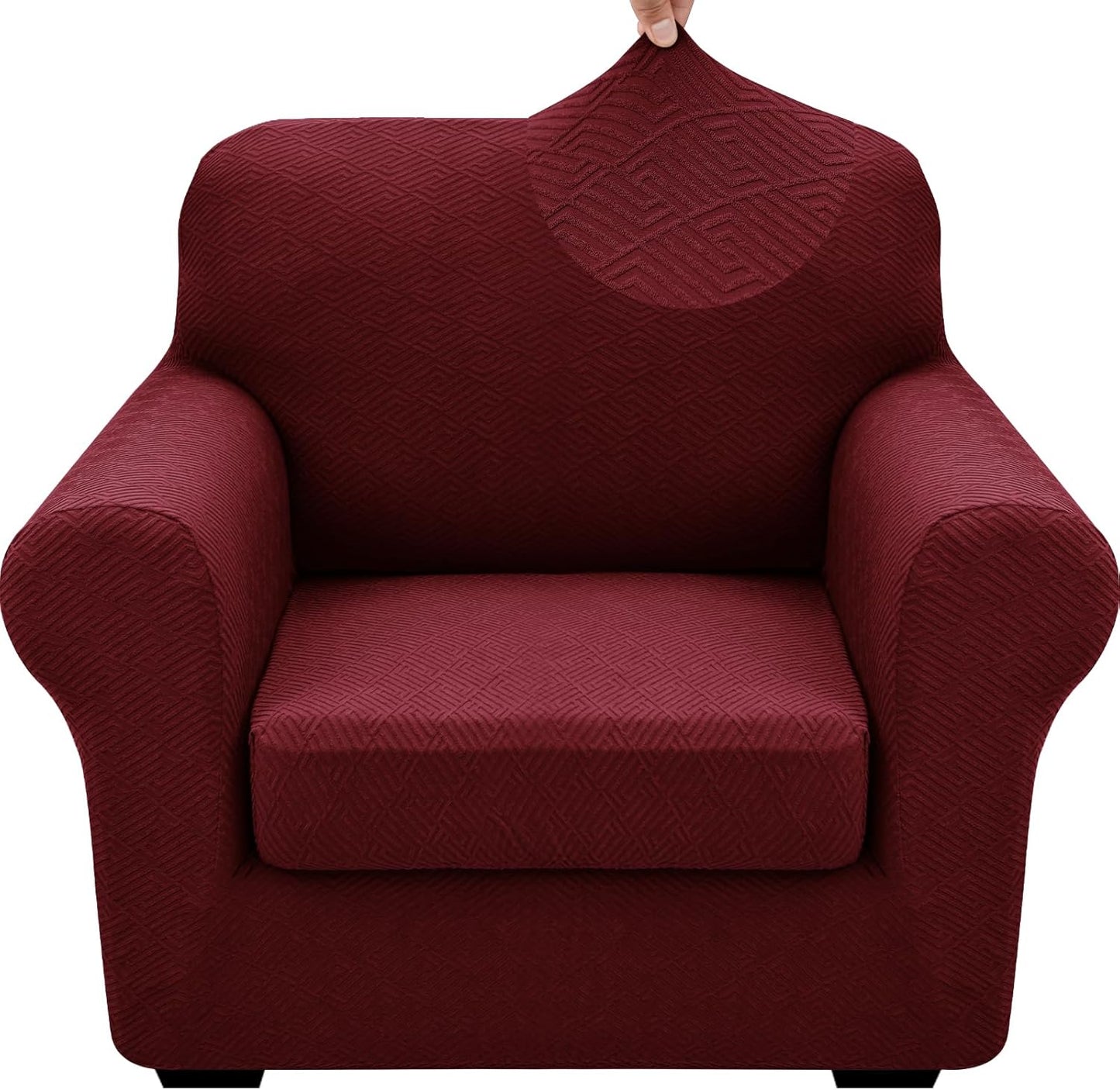 XINEAGE 2025 Super Stretch Chair Covers with Arms for Protection