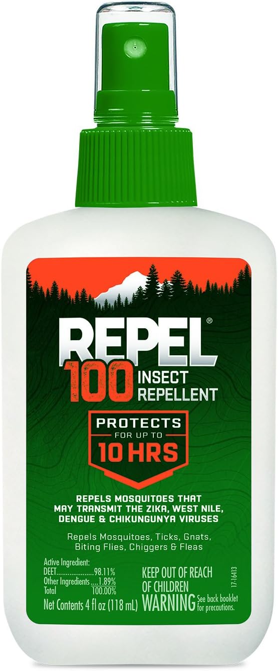 Repel 100 Pump Spray: 10-Hour Protection