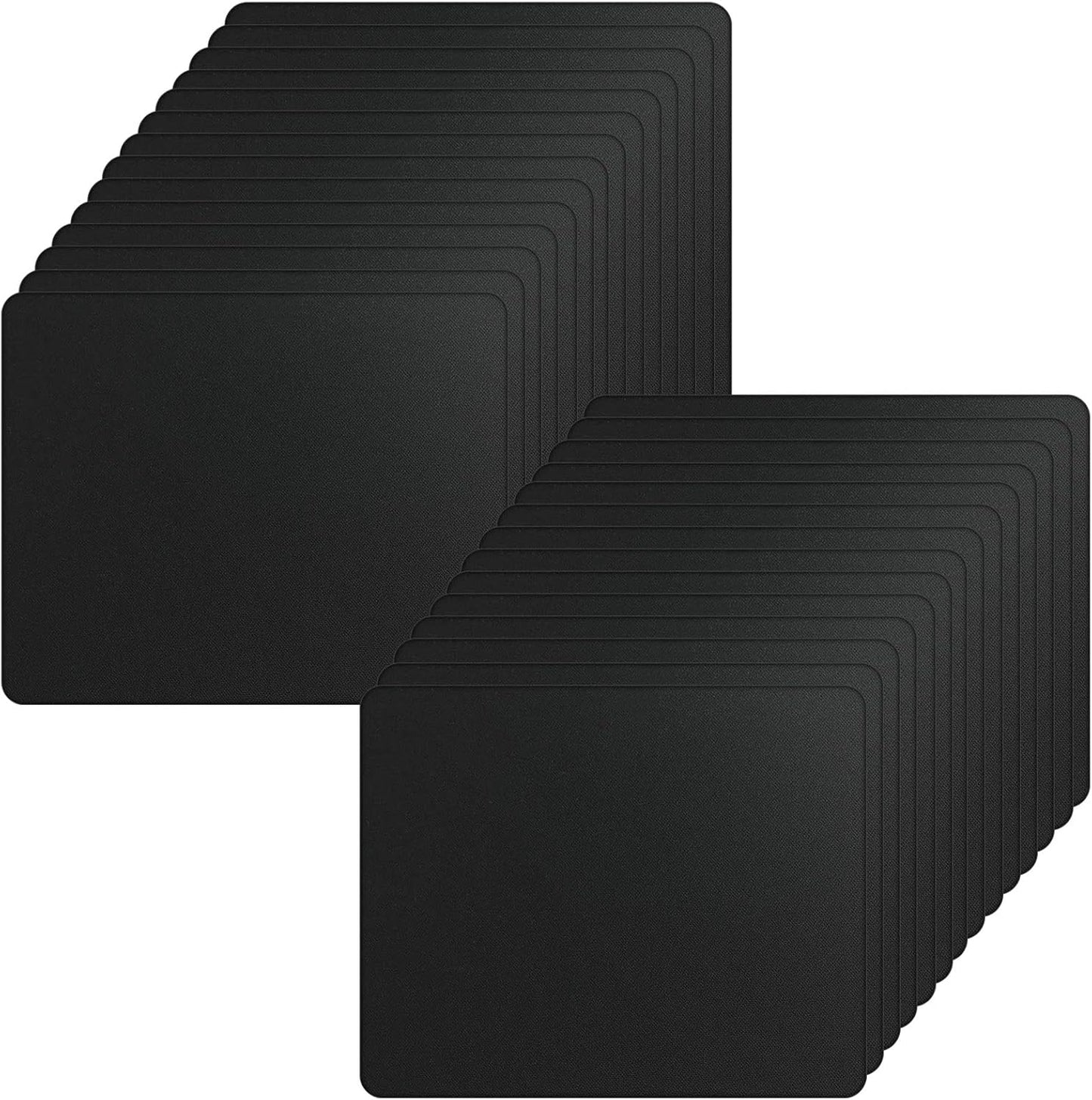Crtiin 50 Pack Mouse Pad Bulk for Gaming and Office Use