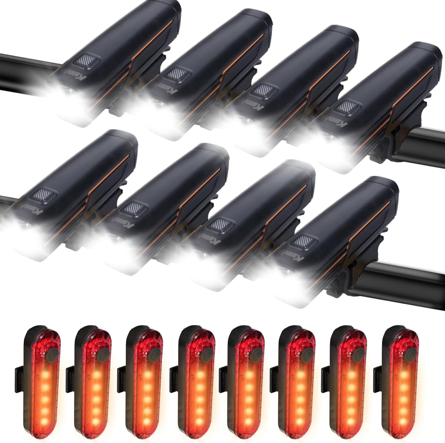 Ultra-Bright KunHe Bike Light Set for Safe Night Cycling