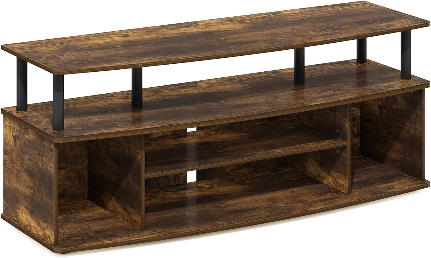 Spacious TV Stand for 55 inch TV by Furinno