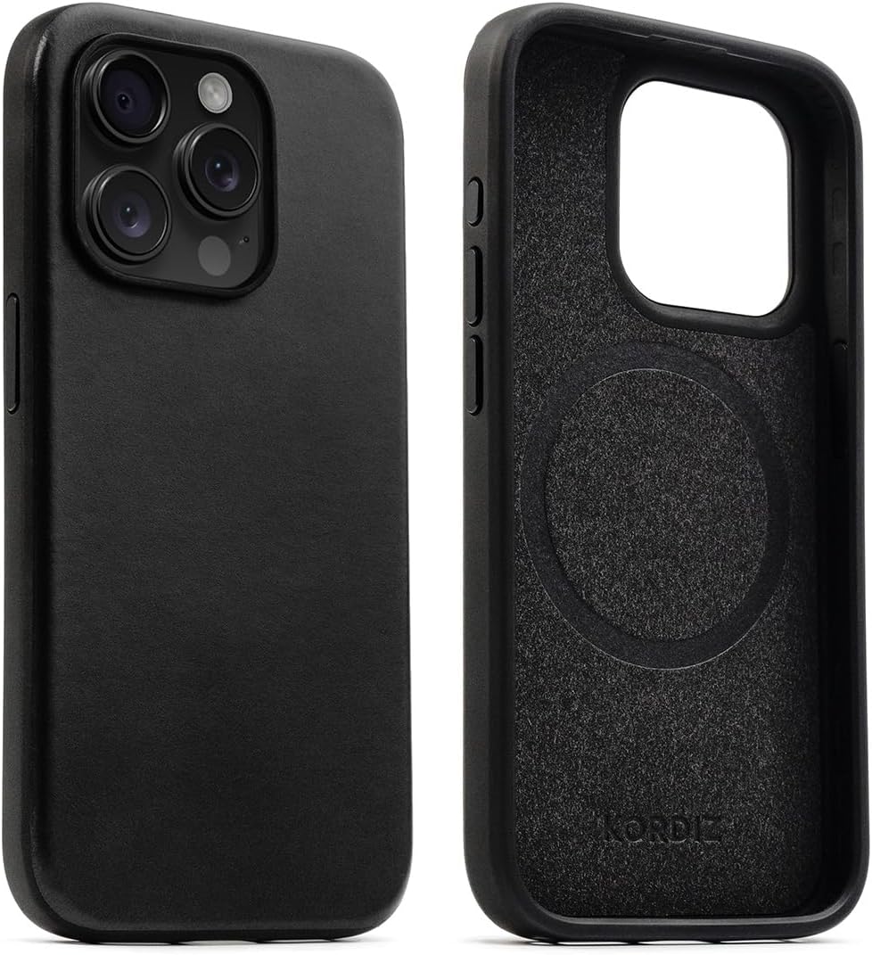 iPhone 15 Pro Impact Leather Case with Premium Protection