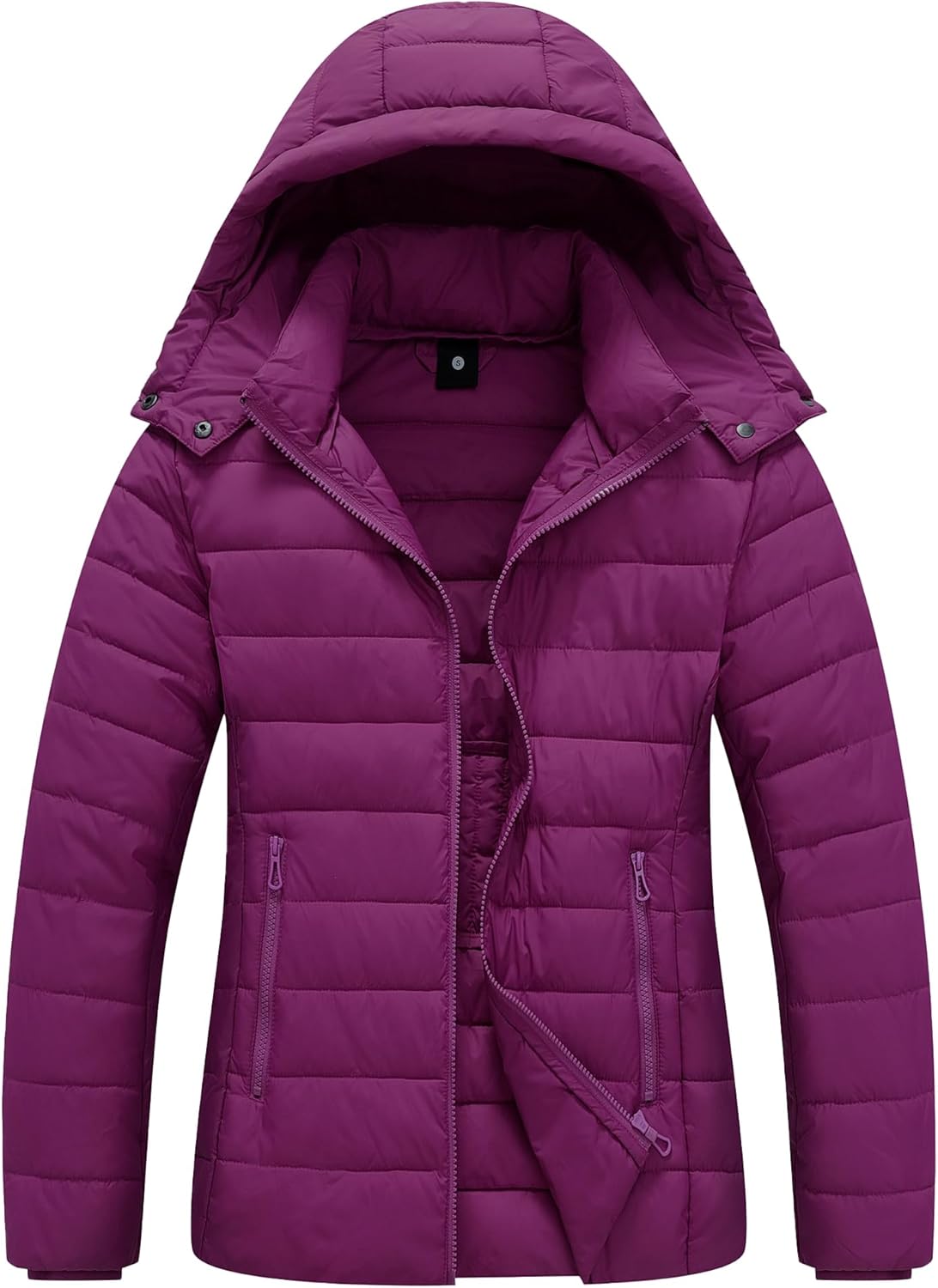 TDYPCI Women's Winter Coat Lightweight Waterproof Puffer Jacket