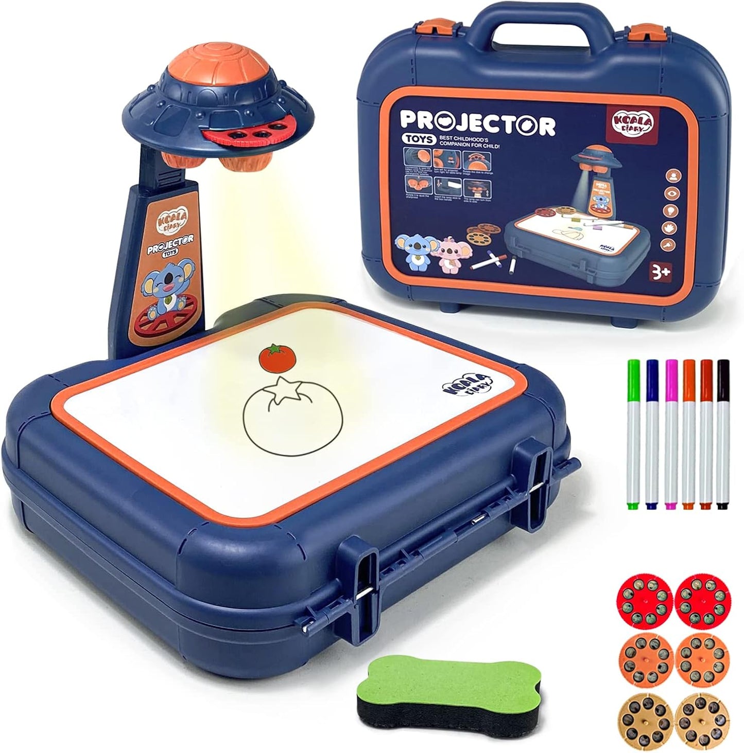 Wekity Kids Drawing Projector Table: Educational Fun!