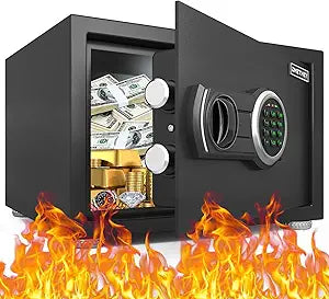 0.5 Cub Small Safe Box for Home with Quick Access Features