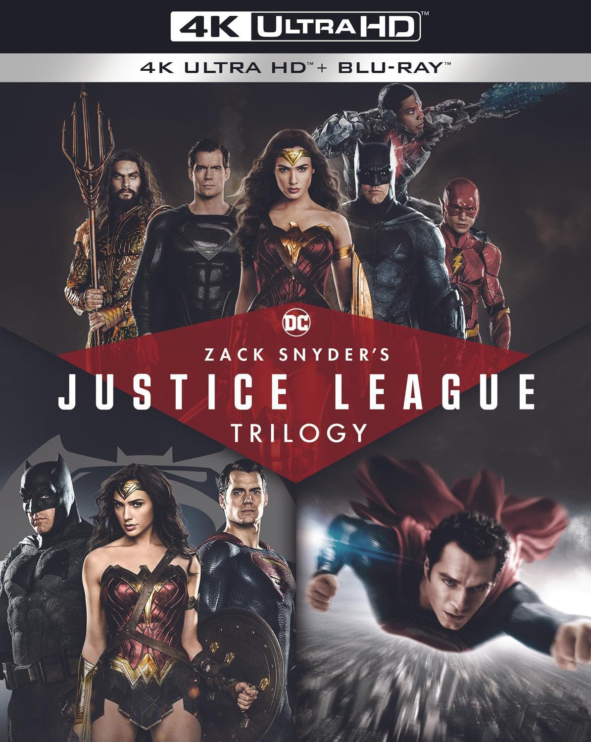 Zack Snyder's Justice League Trilogy 4K Ultra Blu-ray Set Review