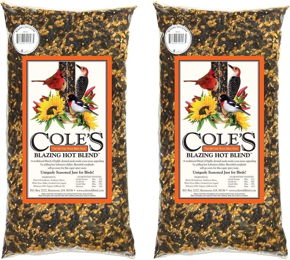 Cole's BH10 Blazing Hot Blend Bird Seed for Vibrant Birds
