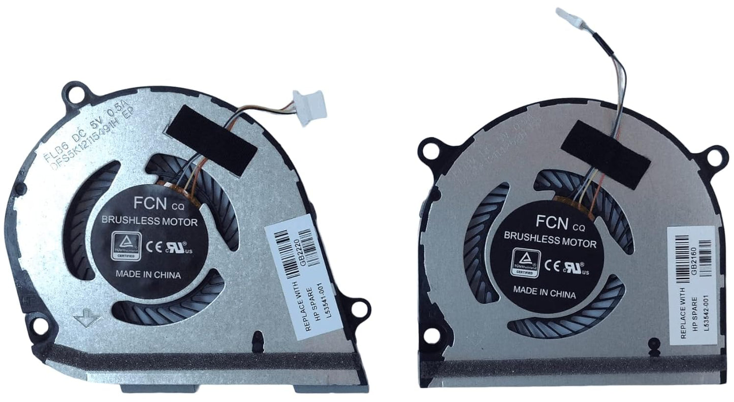 New CPU and GPU Cooling Fan for HP Envy X360 Series Laptops