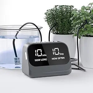 Automatic Watering System for Potted Plants with Timer
