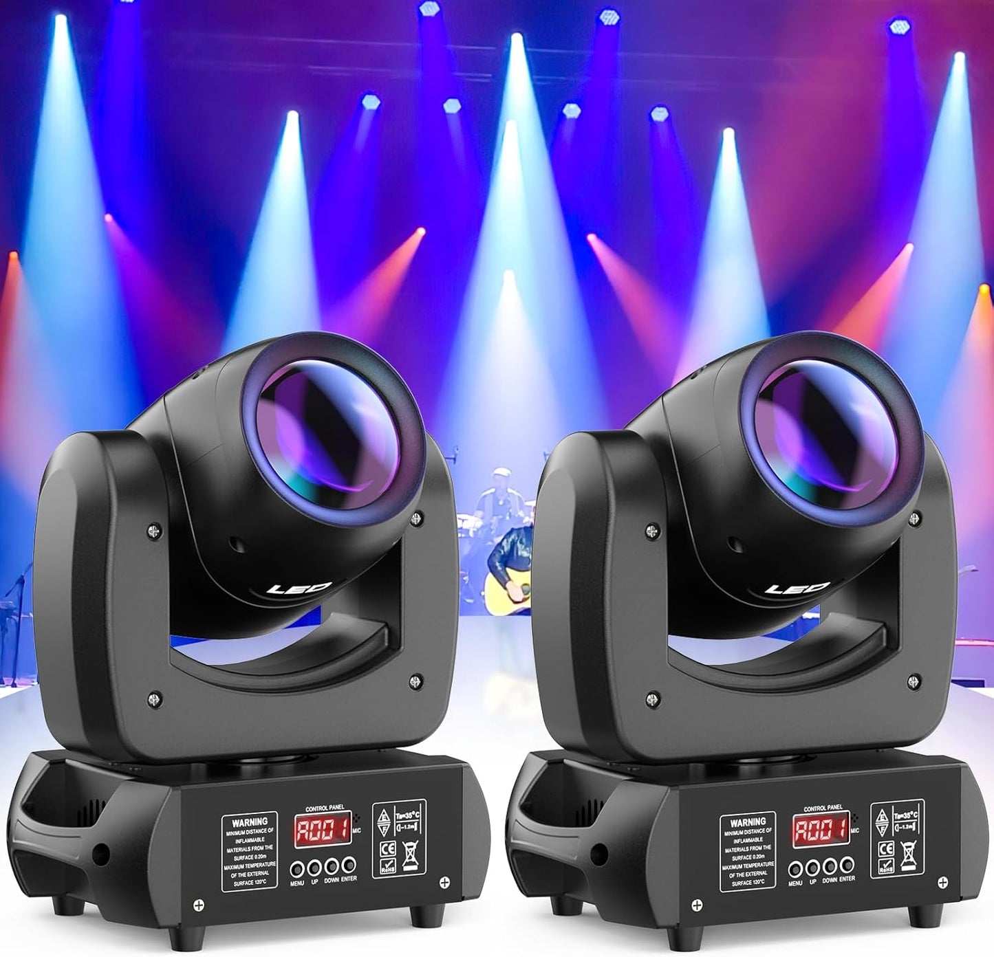 120W Moving Head DJ Light for Stunning Stage Effects and More