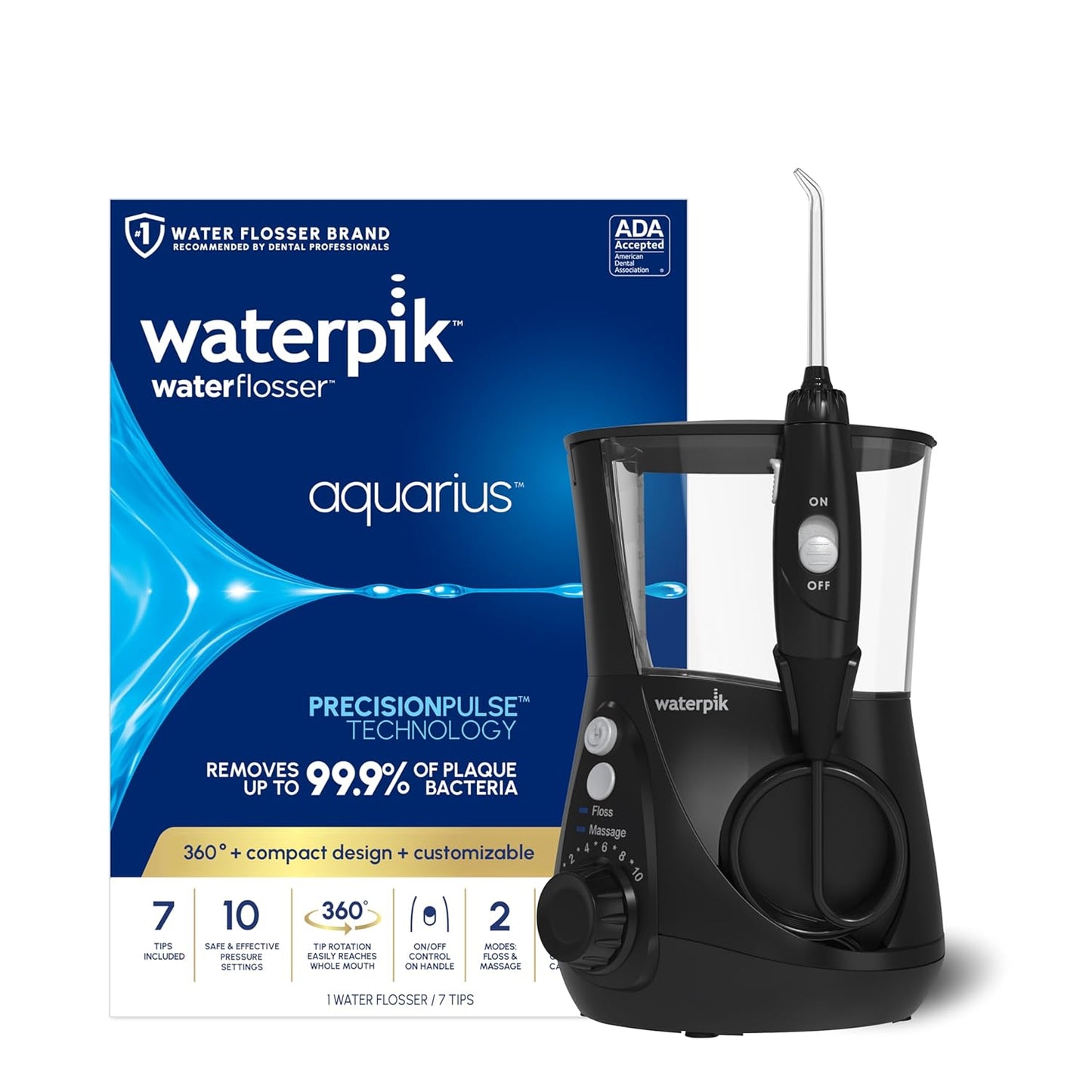 Waterpik Aquarius Water Flosser for Effective Dental Care