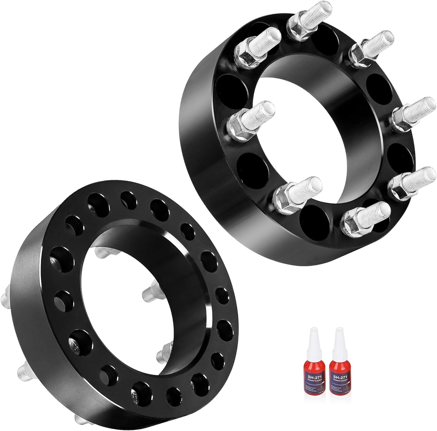 Richeer 2 Inch 8x6.5 Wheel Spacers for Ram 2500 and Silverado