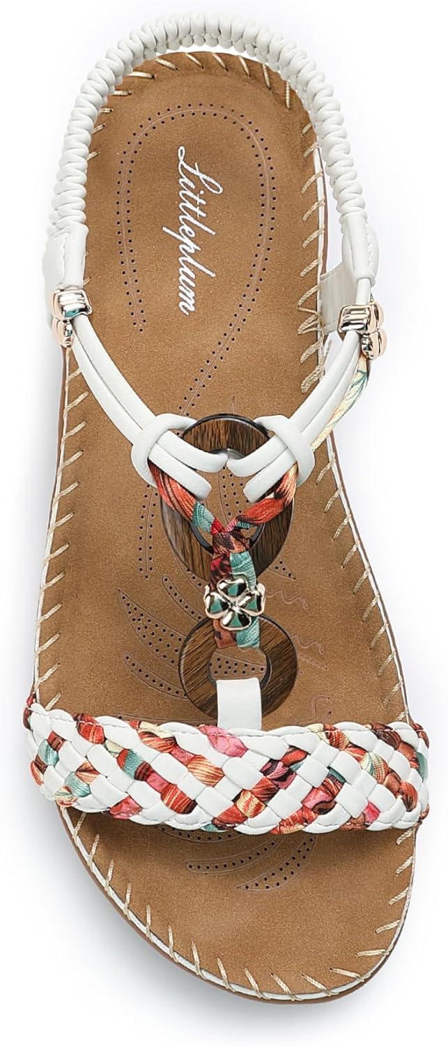 Littleplum Women Sandals with Arch Support for Summer Comfort