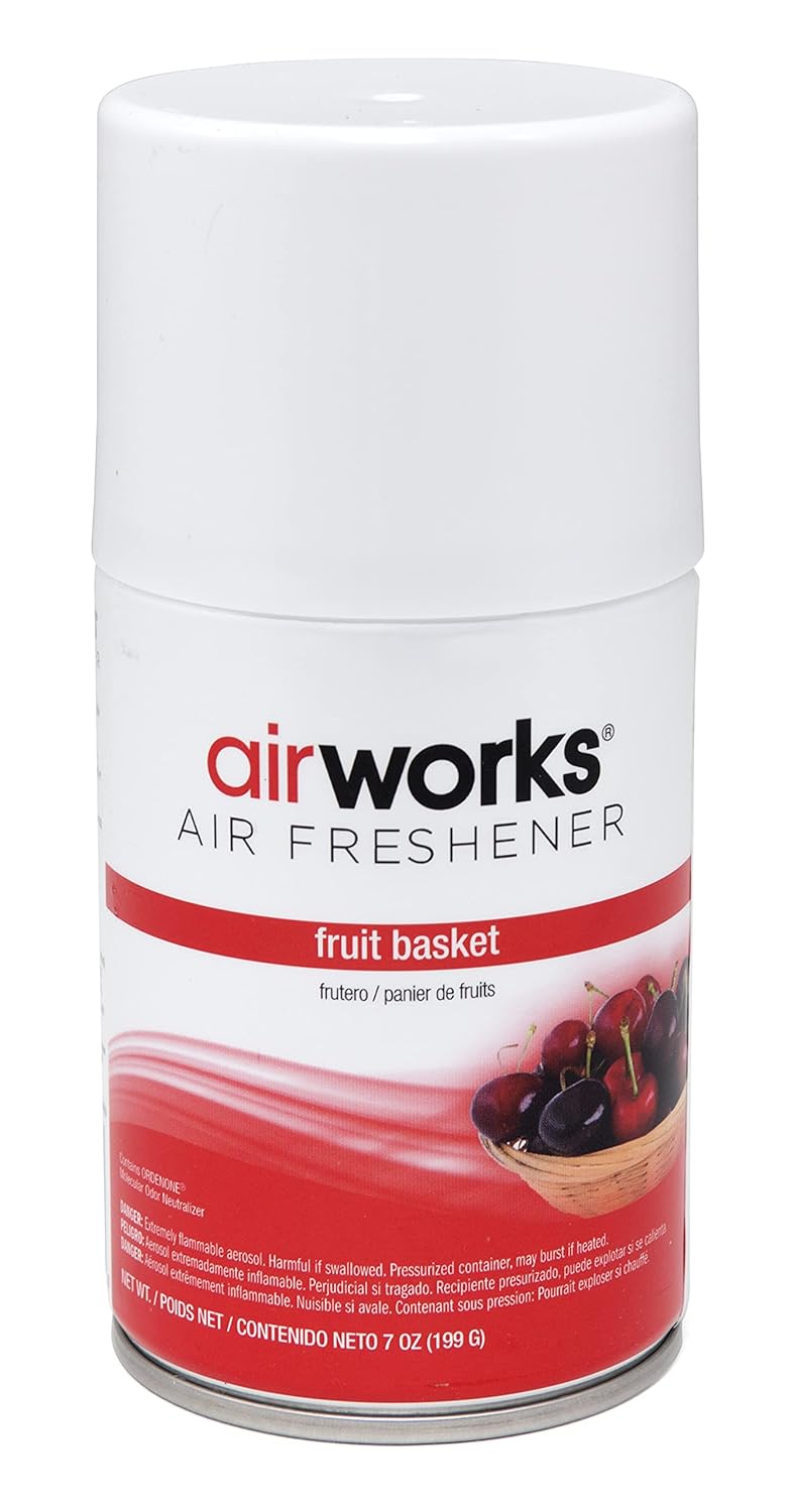 Fruit Basket Metered Aerosol - 12 Cans for Freshness