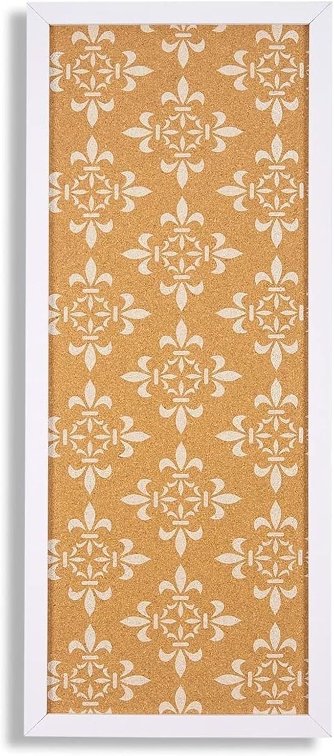 Juvale Decorative Cork Bulletin Board for Stylish Home Decor