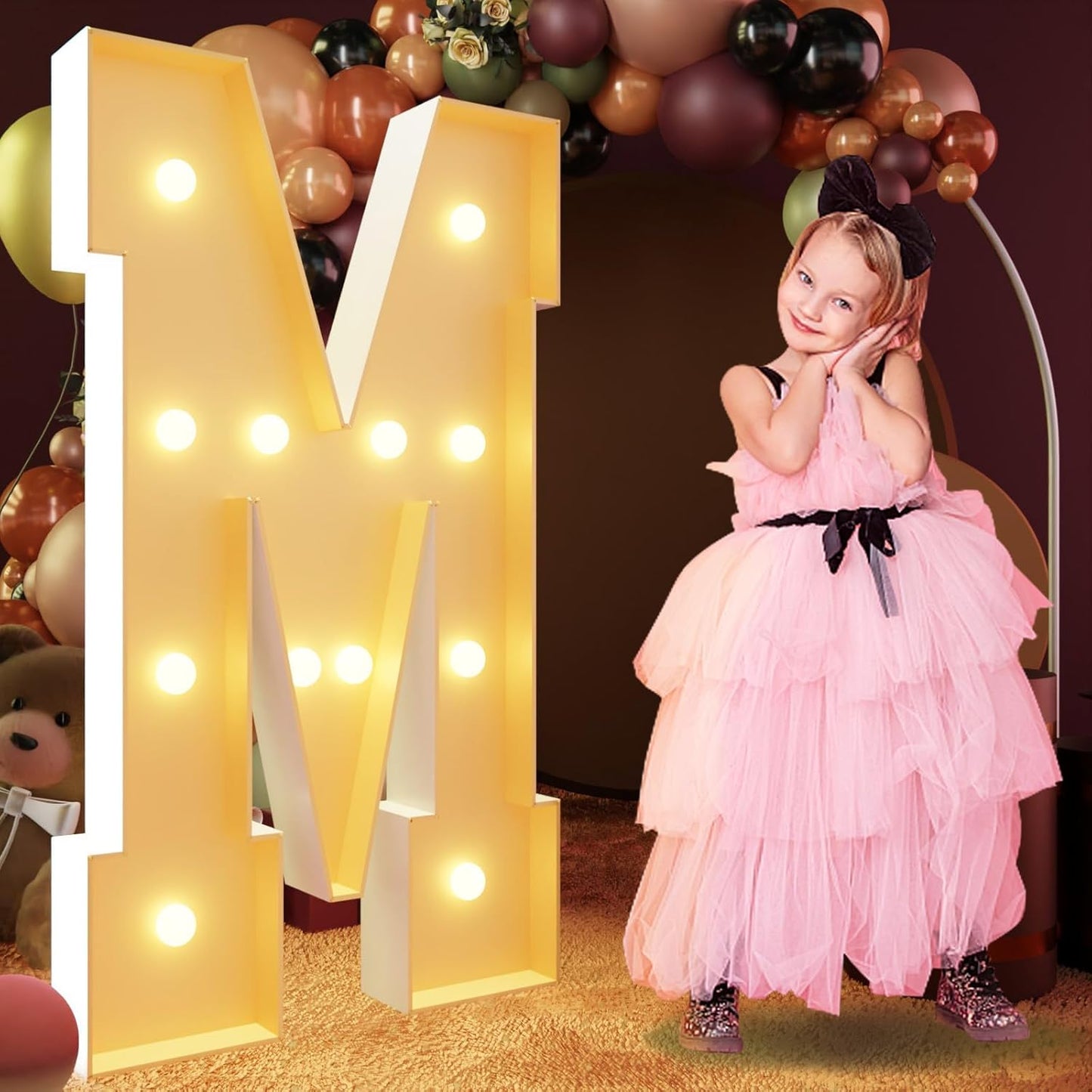 Light Up Letters for Birthday Party Decor and Wedding Events