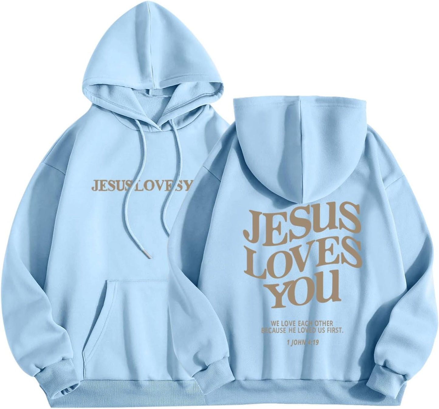 Preppy Christian Hoodie for Teen Girls