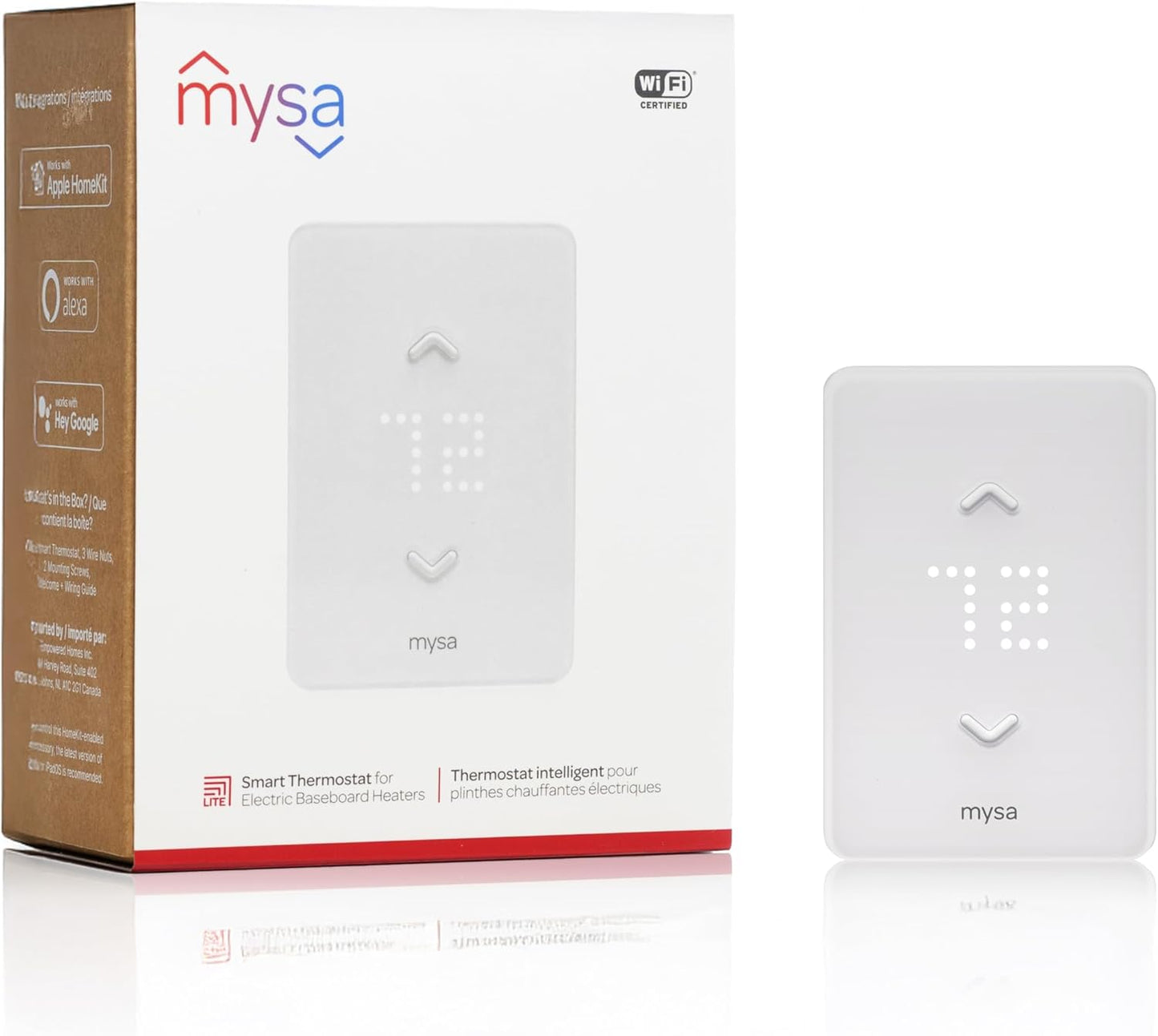 Mysa Smart Thermostat LITE: Effortless Heating Control