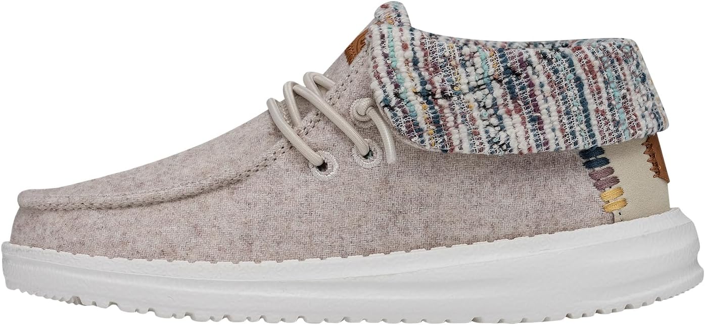 Hey Dude Wendy Fold Youth Girl's Loafers for Ultimate Comfort