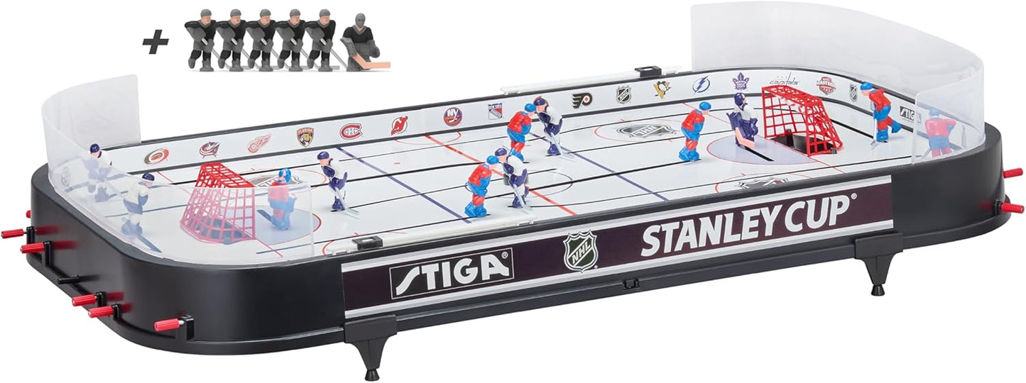 Stanley Cup 3T Table Hockey Game with 3 Teams and NHL Rink