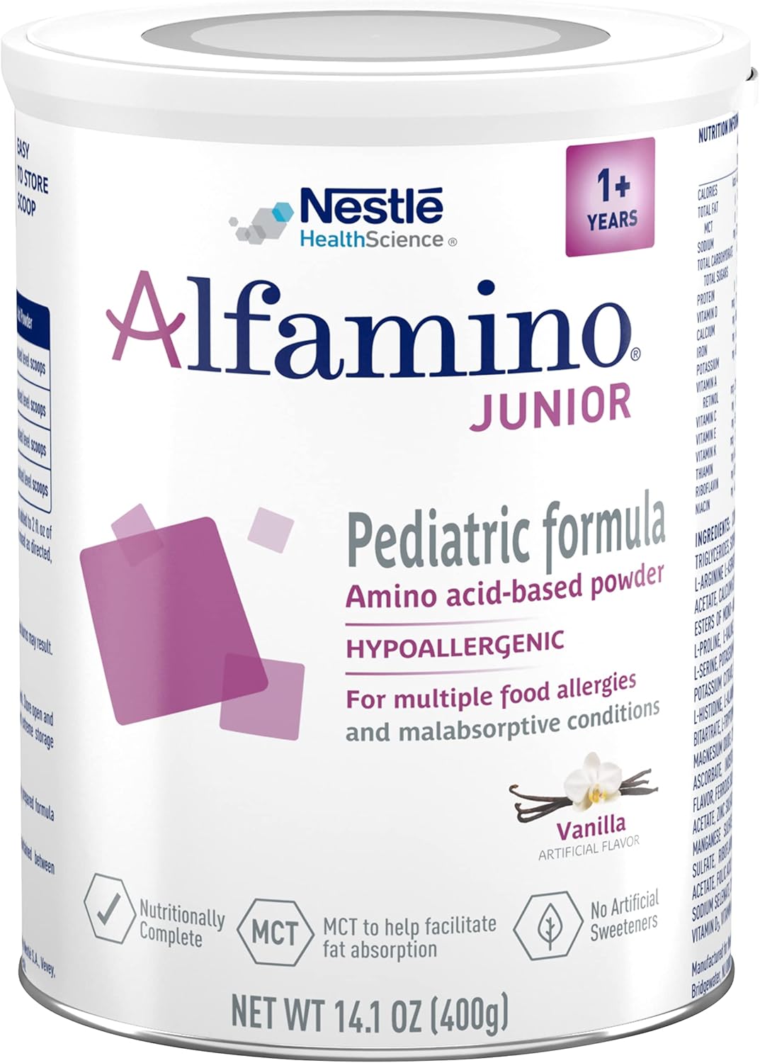 Alfamino Junior Amino Acid Pediatric Powder Formula for Kids