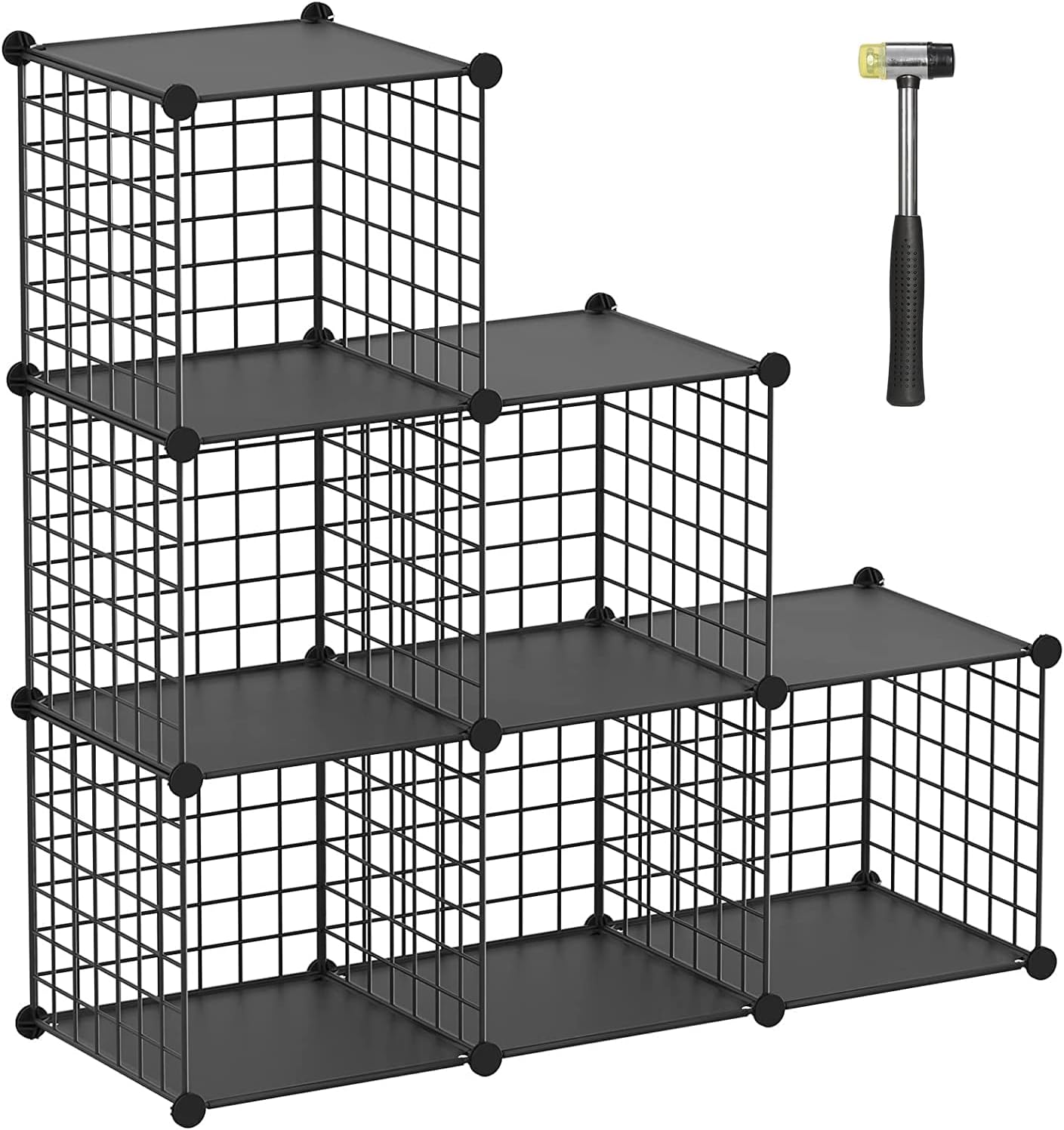 TUMUCUTE Wire Cube Storage Organizer for Modern Home Needs