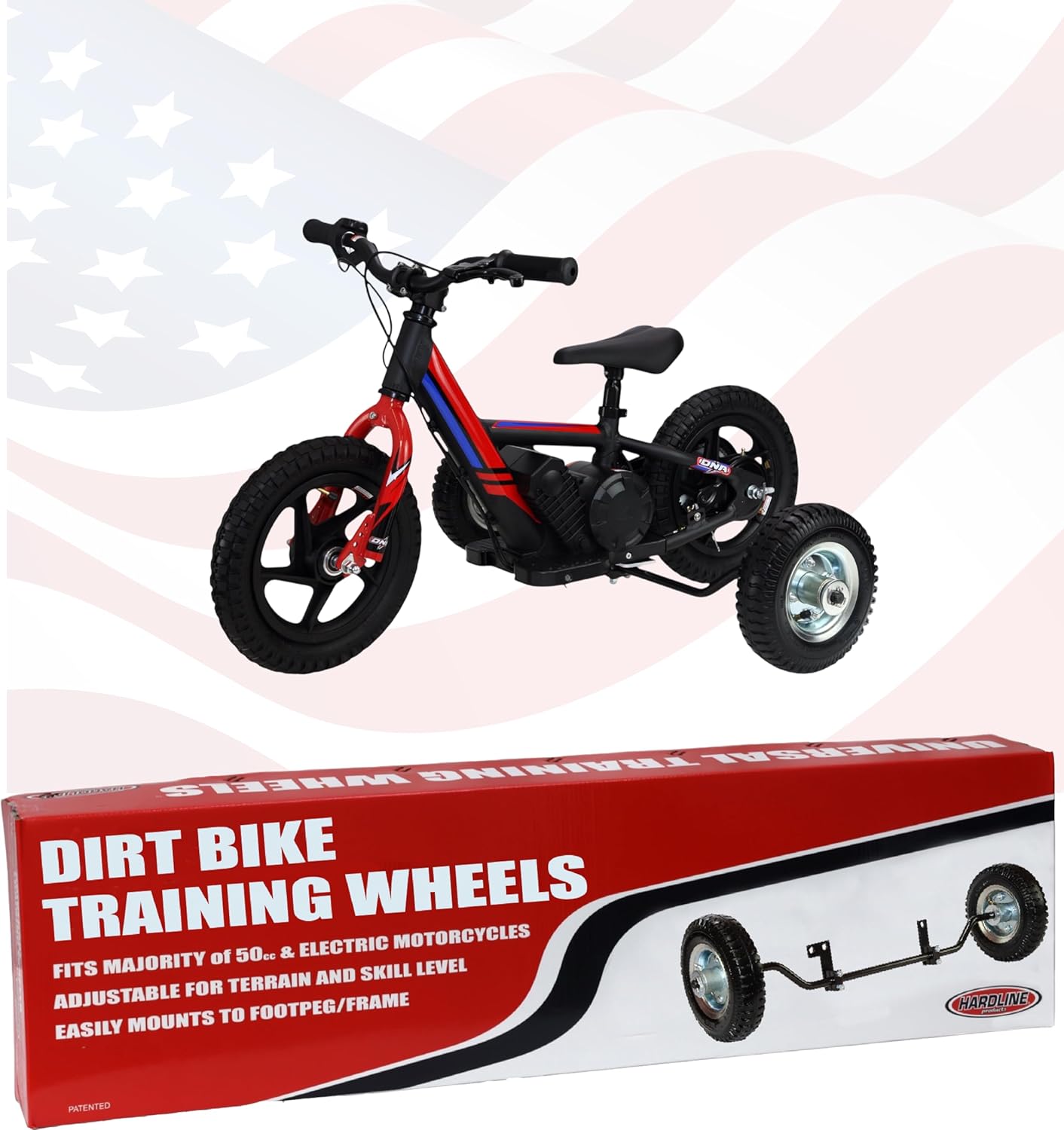 Hardline Products USA Wheels for Tots Training Wheels for Safety