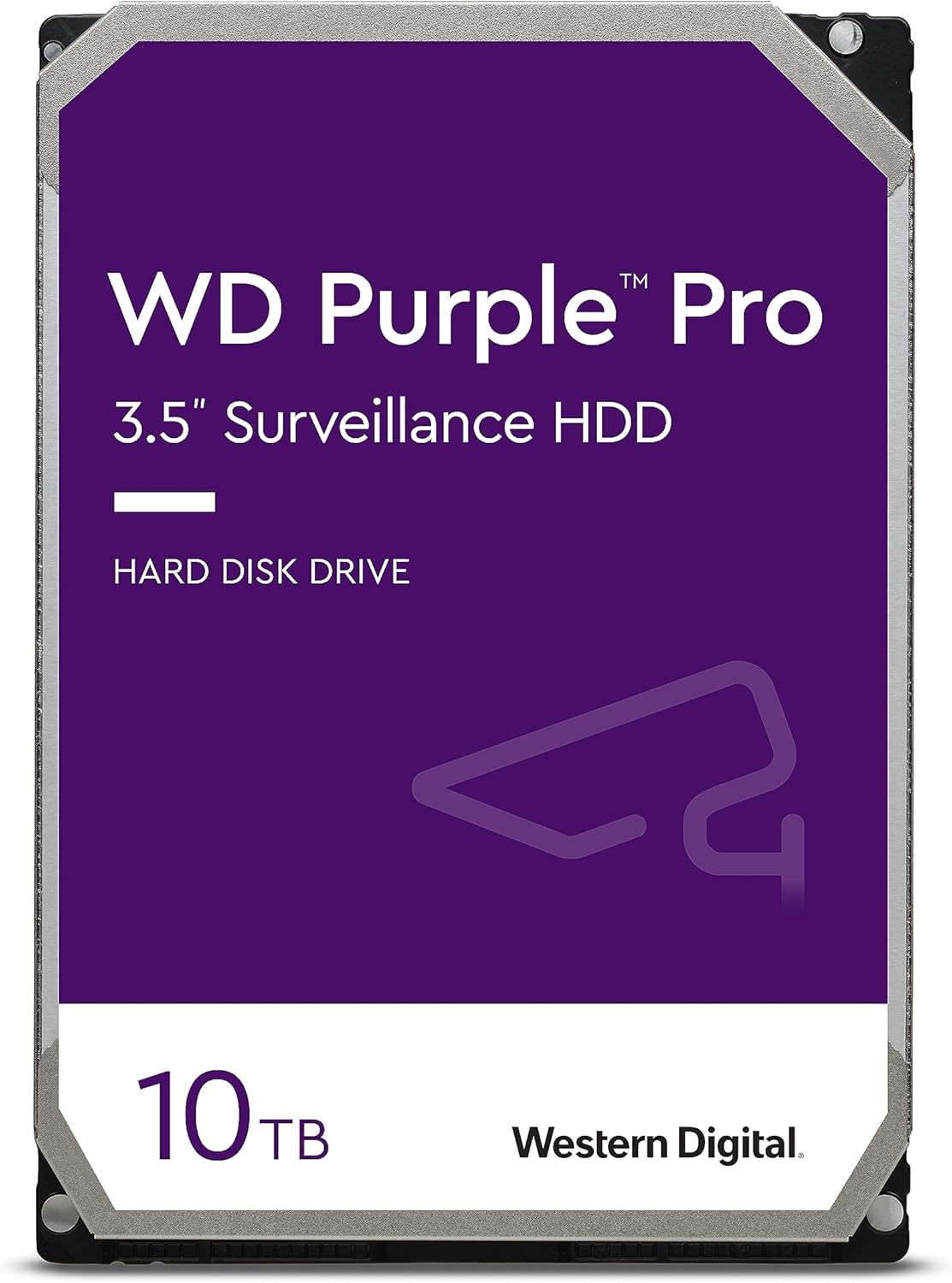 10TB WD Purple Pro Surveillance Internal Hard Drive for AI Solutions
