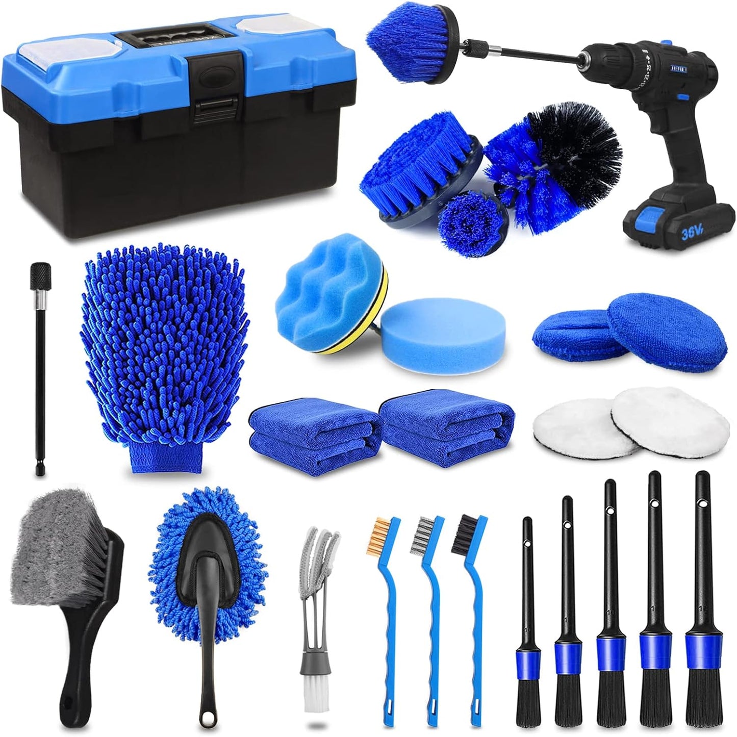 Ultimate Car Detailing Kit for Interior & Exterior - TTRCB
