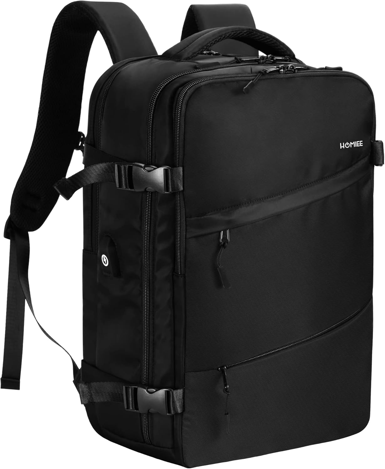 HOMIEE Travel Laptop Backpack for Men Women - Versatile Carry On