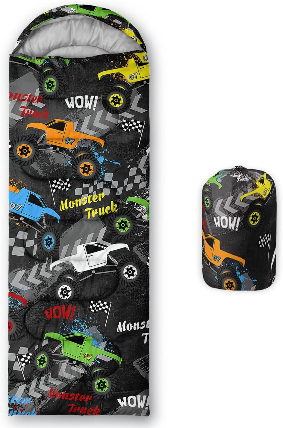 QOOMO Camping Sleeping Bags for 3 Seasons, Lightweight & Waterproof