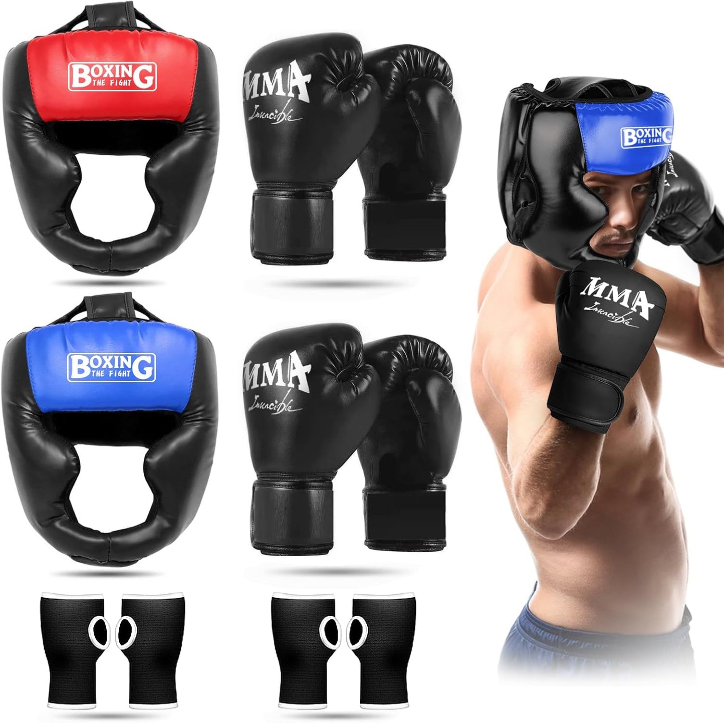 YORWHIN Boxing Headgear Set - Ultimate Protection